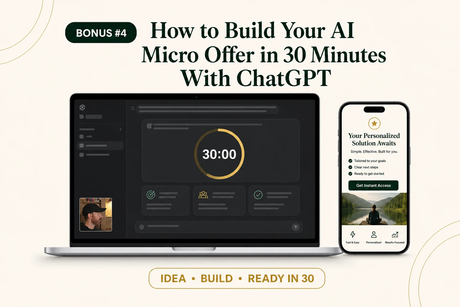 How to Build Your AI Micro Offer in 30 Minutes With ChatGPT