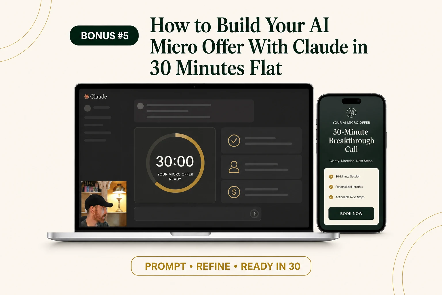 How to Build Your AI Micro Offer With Claude in 30 Minutes Flat
